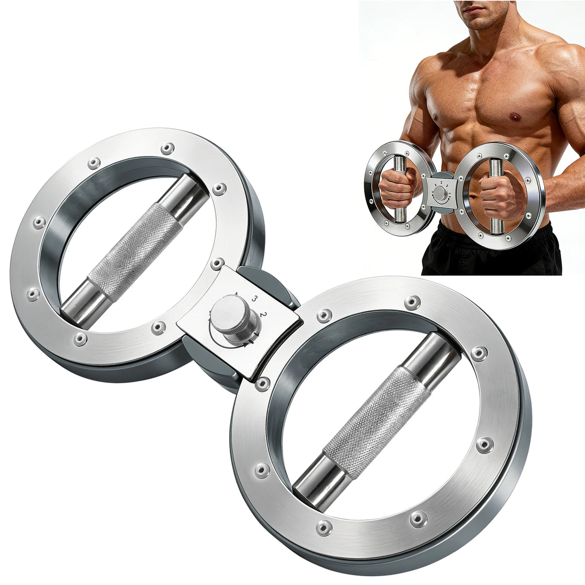 Adjustable Grip & Forearm Strength Trainer