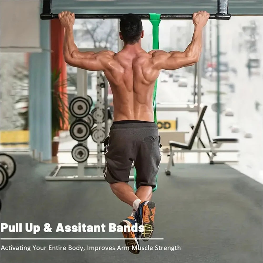 Stackable TPE Resistance Bands for Strength Training