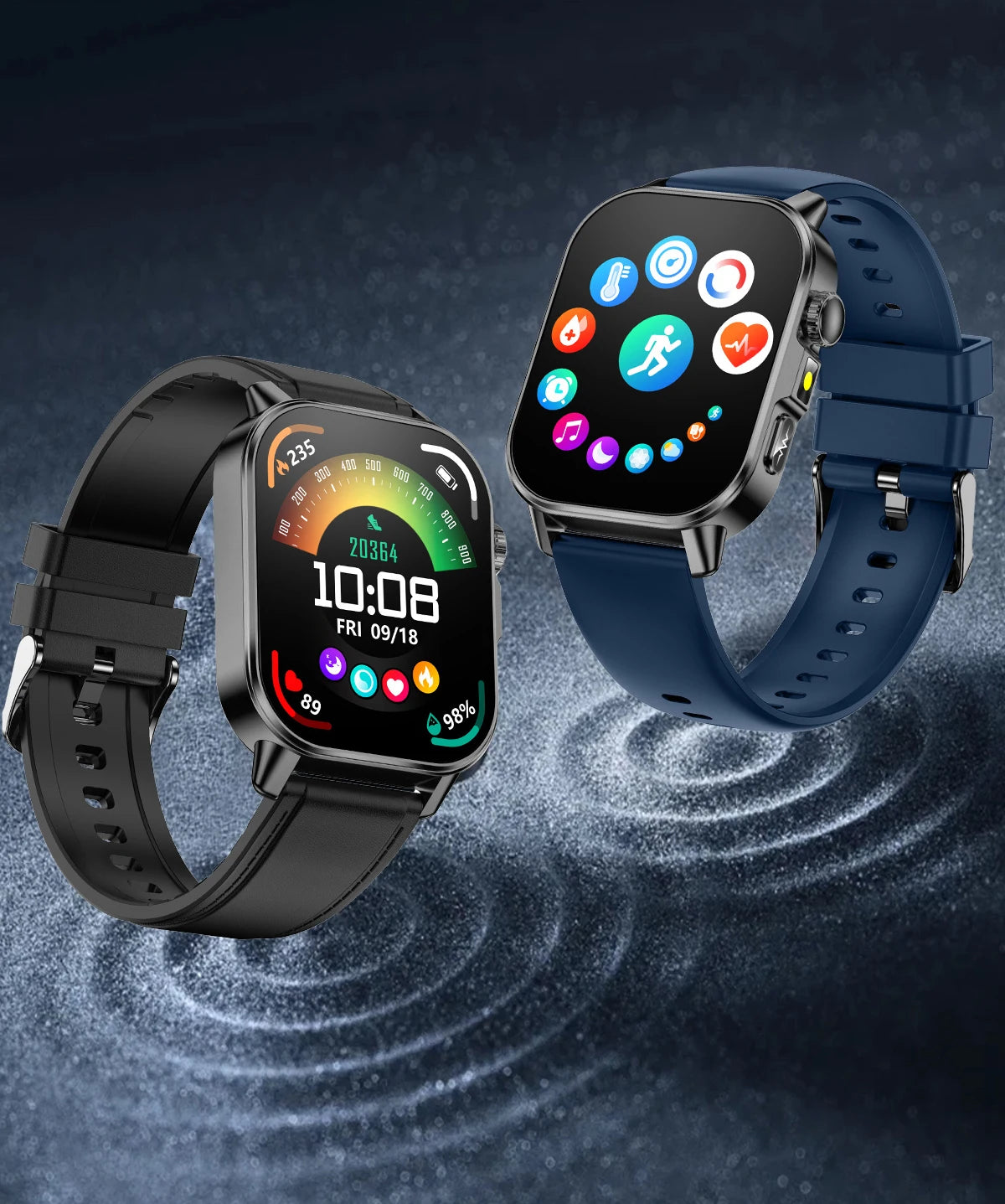 Men’s ECG Health Monitoring Smartwatch with Bluetooth Call