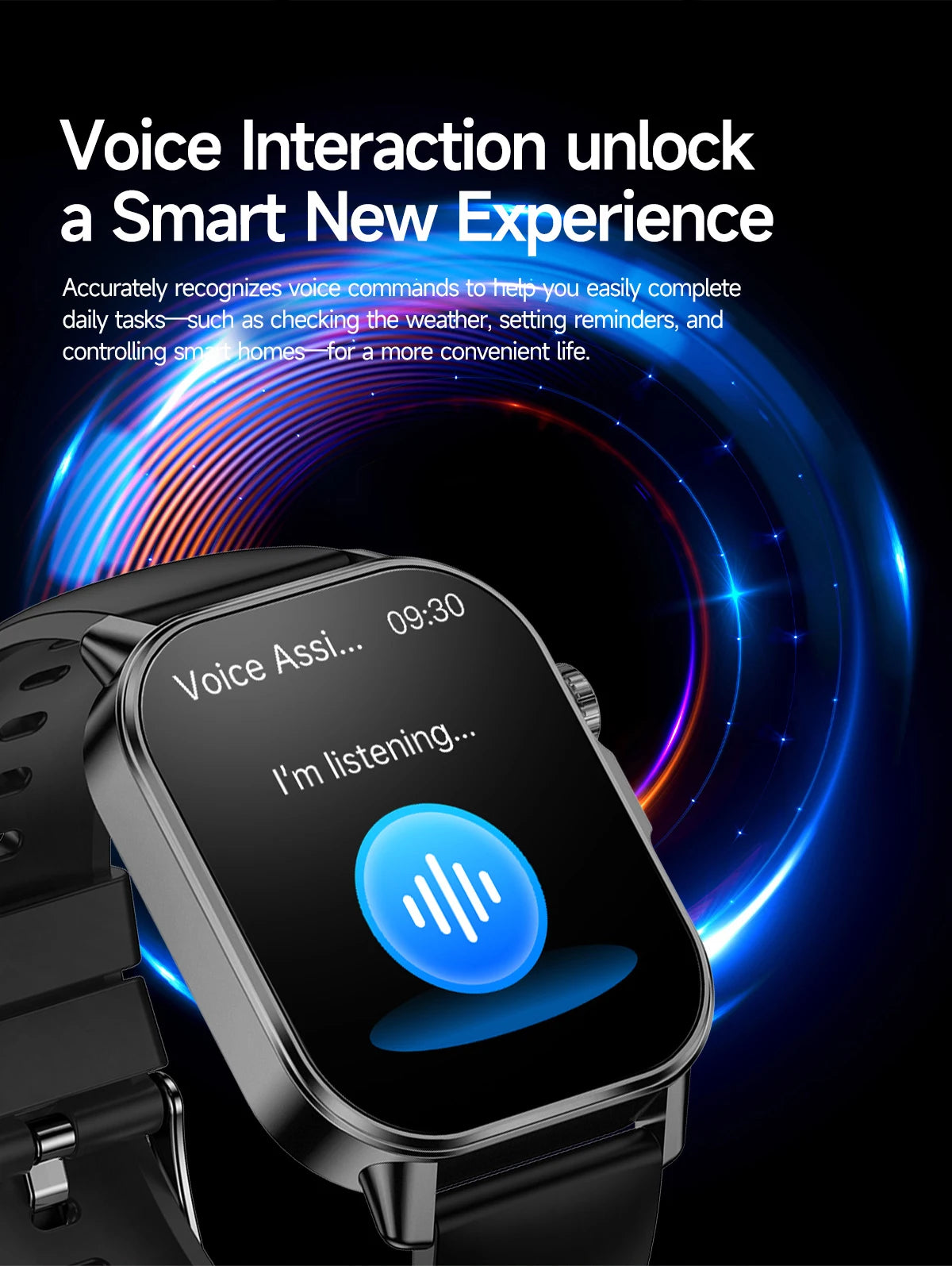 Men’s ECG Health Monitoring Smartwatch with Bluetooth Call