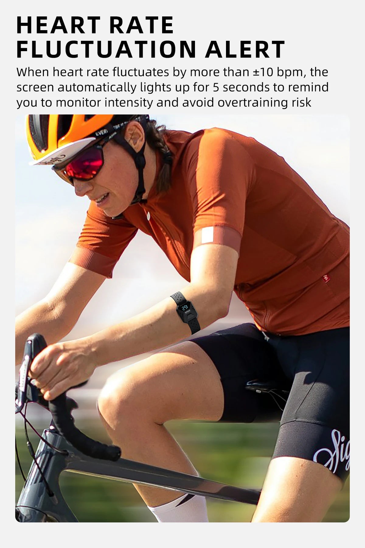 CYCLAMI Bluetooth ANT Heart Rate Monitor Armband