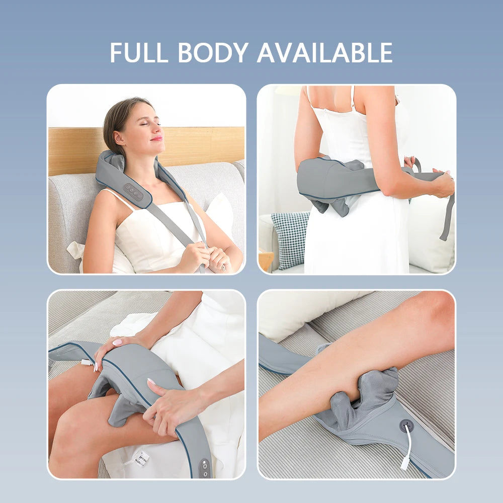 Foreverlily 26W Wireless Neck & Shoulder Massager