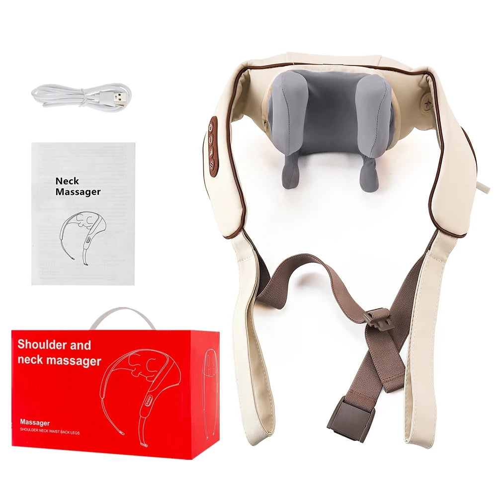 Foreverlily 26W Wireless Neck & Shoulder Massager