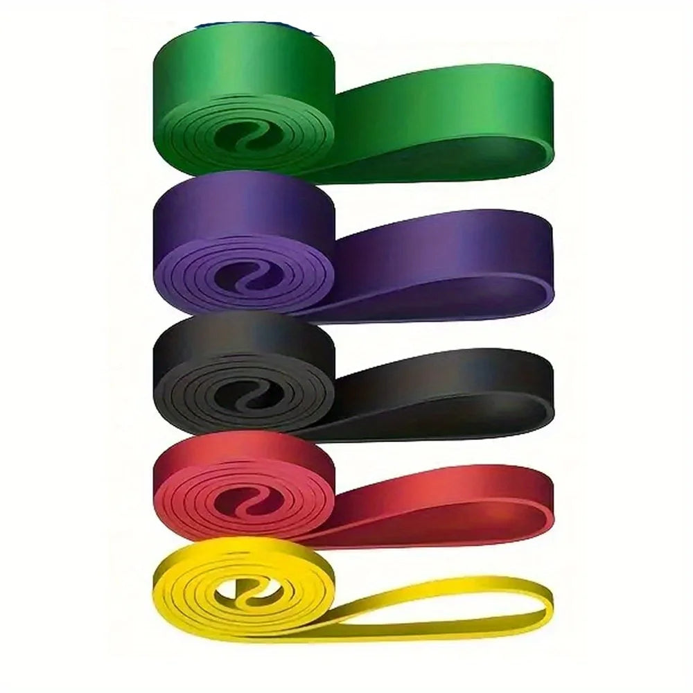 Stackable TPE Resistance Bands for Strength Training