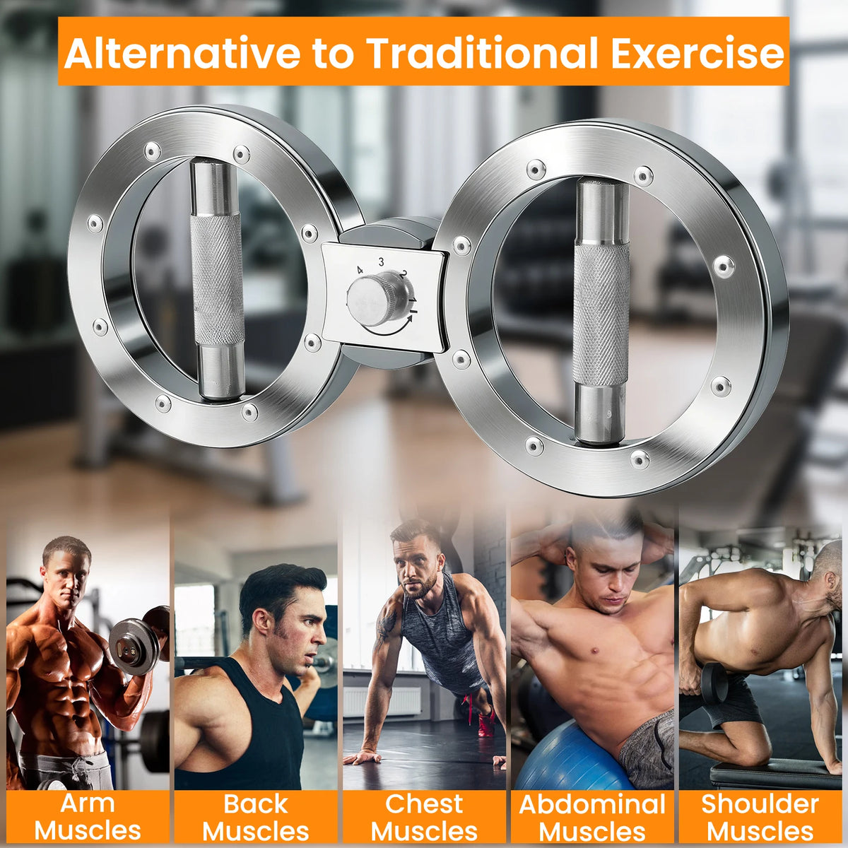 Adjustable Grip & Forearm Strength Trainer
