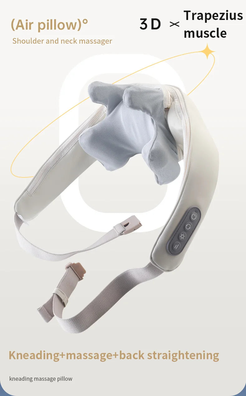 Foreverlily 26W Wireless Neck & Shoulder Massager
