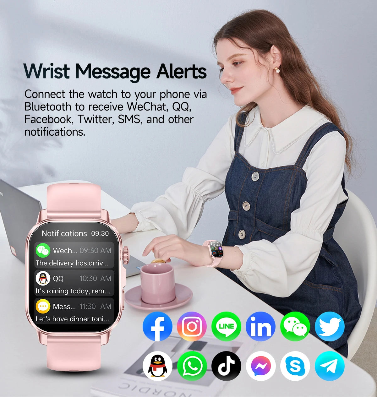 Men’s ECG Health Monitoring Smartwatch with Bluetooth Call
