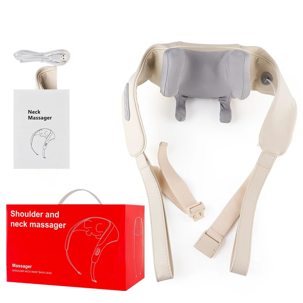 Foreverlily 26W Wireless Neck & Shoulder Massager