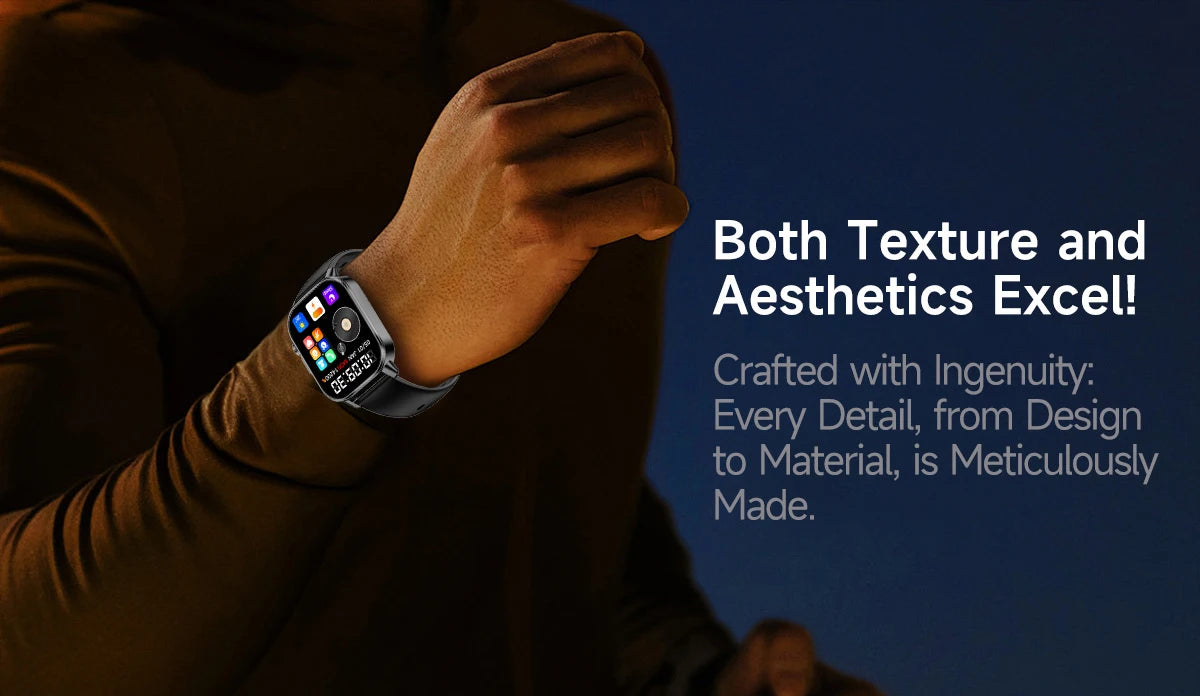 Men’s ECG Health Monitoring Smartwatch with Bluetooth Call