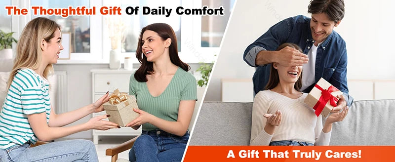 Electric Ankle Massager with Heating and Vibration Wireless Foot Ankle Massager