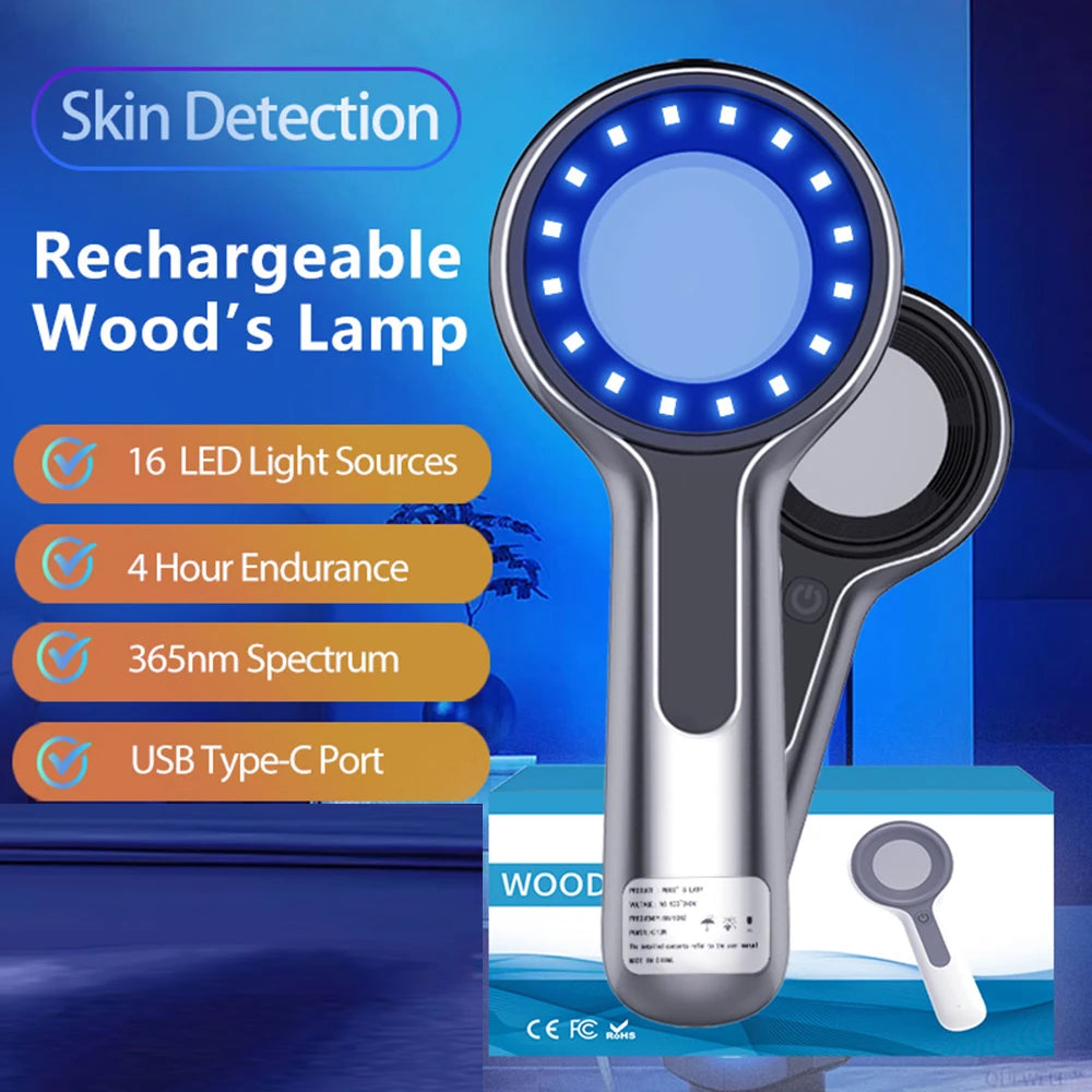 Wood’s Lamp UV Skin Analyzer for Facial Testing