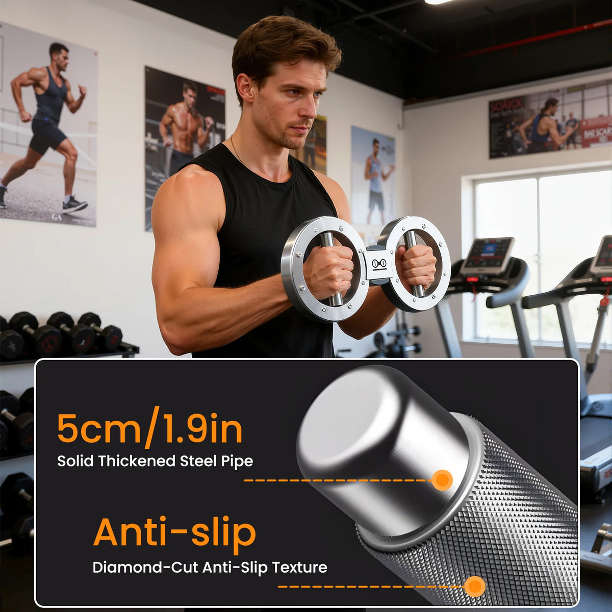 Adjustable Grip & Forearm Strength Trainer